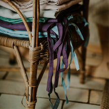 Load image into Gallery viewer, 100% Flax Linen Crib Set (Duvet and Pillowslip) in Bramble