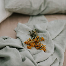 Load image into Gallery viewer, 100% Flax Linen Duvet in Stone
