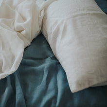 Load image into Gallery viewer, 100% Flax Linen Fitted Sheet in Brook