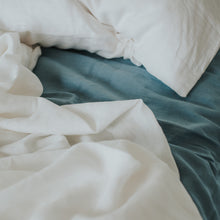 Load image into Gallery viewer, 100% Flax Linen Fitted Sheet in Brook