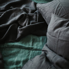 Load image into Gallery viewer, 100% Flax Linen Fitted Sheet in Pasture