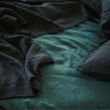 Load image into Gallery viewer, 100% Flax Linen Fitted Sheet in Pasture
