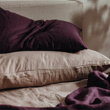 Load image into Gallery viewer, 100% Flax Linen Fitted Sheet in Nude