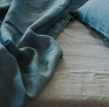 Load image into Gallery viewer, 100% Flax Linen 3/4 Duvet in Brook (Linen Basket)
