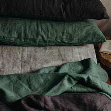 Load image into Gallery viewer, 100% Flax Linen Fitted Sheet in Stone