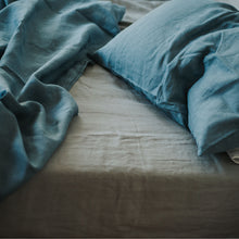 Load image into Gallery viewer, 100% Flax Linen Flat Sheet in Brook