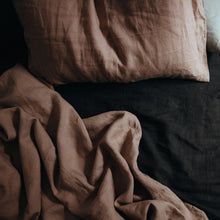 Load image into Gallery viewer, 100% Flax Linen Flat Sheet in Nude