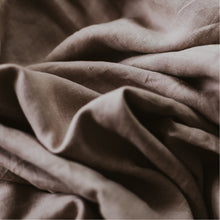 Load image into Gallery viewer, 100% Flax Linen Crib Set (Duvet and Pillowslip) in Nude