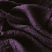 Load image into Gallery viewer, 100% Flax Linen Pillowslips (set of two) in Bramble