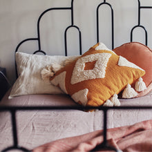 Load image into Gallery viewer, 100% Linen Pillowslips (set of two) in Pinstripe Navy