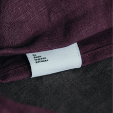 Load image into Gallery viewer, 100% Flax Linen Duvet in Bramble