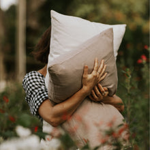 Load image into Gallery viewer, 100% Flax Linen Pillowslips (set of two) in Nude