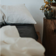 Load image into Gallery viewer, 100% Flax Linen Duvet in Cloud