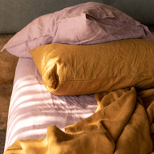 Load image into Gallery viewer, 100% Linen Flax Pillowslips (set of two) in Syringa
