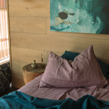 Load image into Gallery viewer, 100% Linen Flax Pillowslips (set of two) in Syringa
