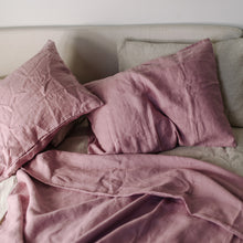 Load image into Gallery viewer, 100% Linen Flax Pillowslips (set of two) in Syringa
