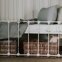 Load image into Gallery viewer, 100% Flax Linen Crib Set (Duvet and Pillowslip) in Stone
